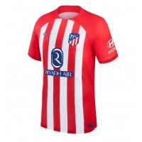 Camisa de Futebol Atletico Madrid Angel Correa #10 Equipamento Principal 2023-24 Manga Curta